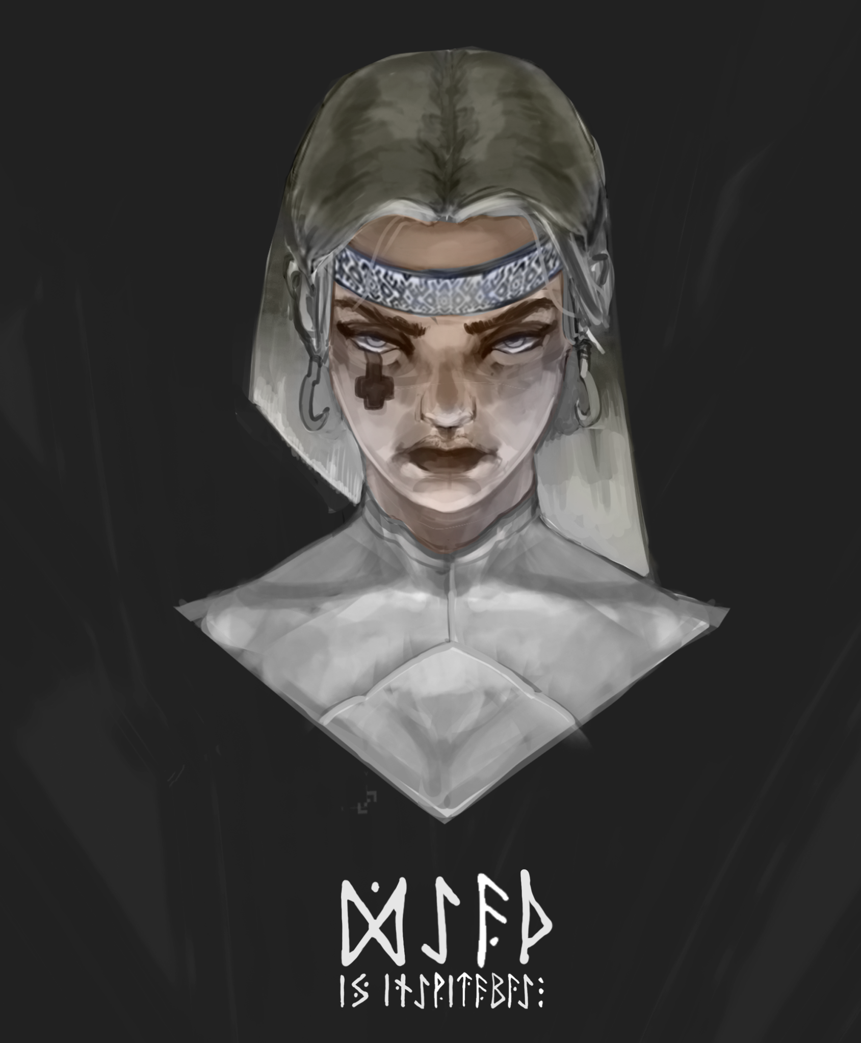 Bust commission example